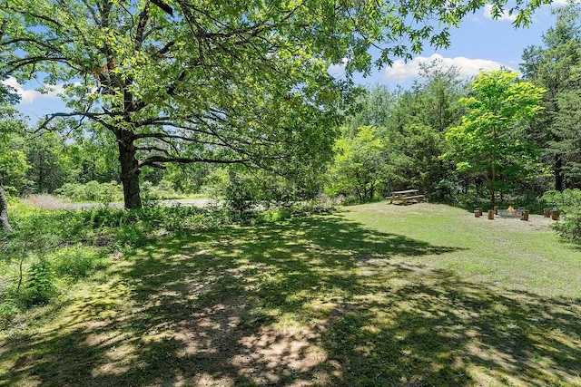 3389 Madison Unit 2405, Huntsville, AR 72740 - view of grassy yard with a view of trees