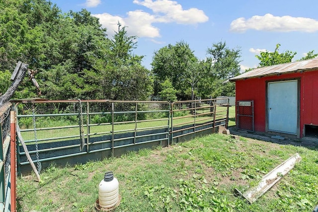 3389 Madison Unit 2405, Huntsville, AR 72740 - view of yard featuring a storage shed