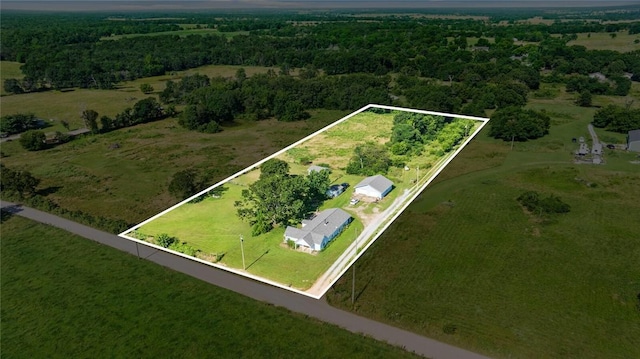 13183 Shady Grove Rd, Gravette, AR 72736 - view of rural area with property parcel outlined