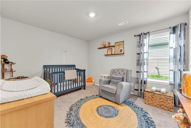 3461 Red Tail Way, Farmington, AR 72730 - carpeted bedroom featuring a crib