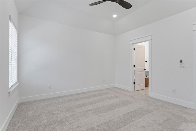 127 Overton Dr, Bella Vista, AR 72714 - unfurnished room with a ceiling fan, light colored carpet, and plenty of natural light