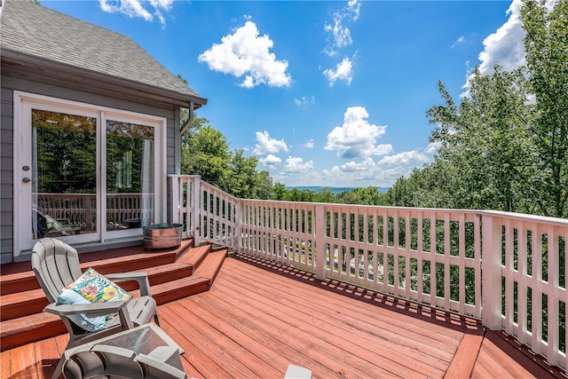 2855 E Hyland Park Rd, Fayetteville, AR 72701 - view of wooden deck