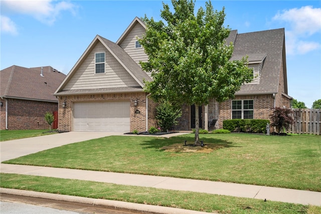 3915 Baltic St, Springdale, AR 72762 - traditional-style home featuring brick siding, concrete driveway, and an attached garage