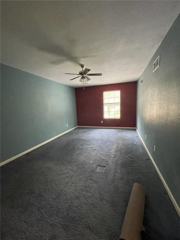 80 County Road 2560, Eureka Springs, AR 72631 - carpeted spare room featuring ceiling fan and baseboards