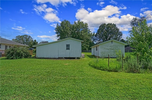 10746 Sr 27, Hector, AR 72843 - view of grassy yard featuring an outbuilding