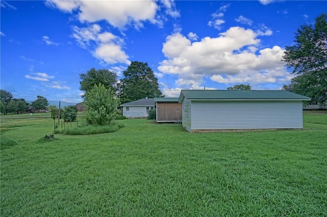 10746 Sr 27, Hector, AR 72843 - view of green lawn with an outdoor structure