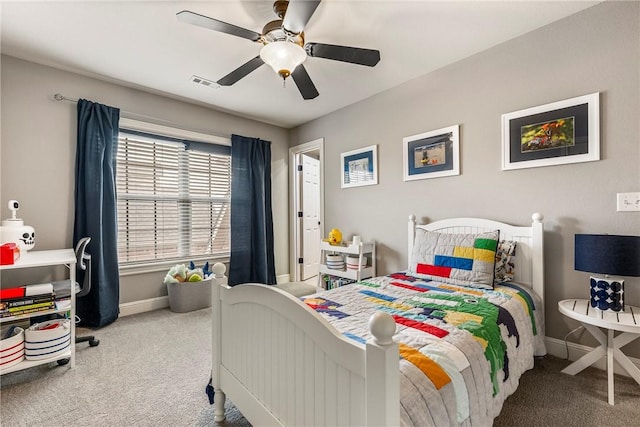 5503 S Turnberry Rd, Rogers, AR 72758 - bedroom featuring carpet flooring and a ceiling fan