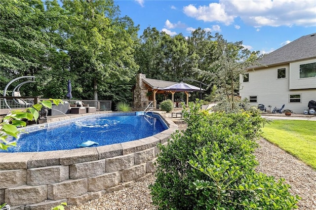 6 Leawood Pl, Bella Vista, AR 72715 - outdoor pool featuring a patio area