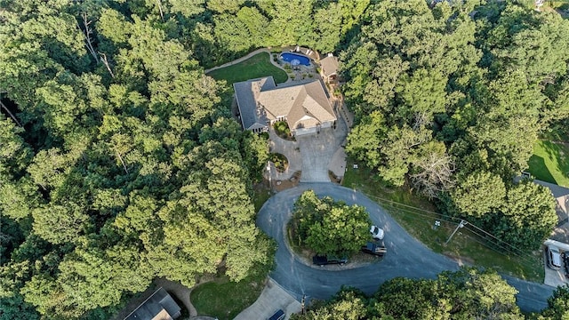 6 Leawood Pl, Bella Vista, AR 72715 - aerial view of property's location featuring a forest