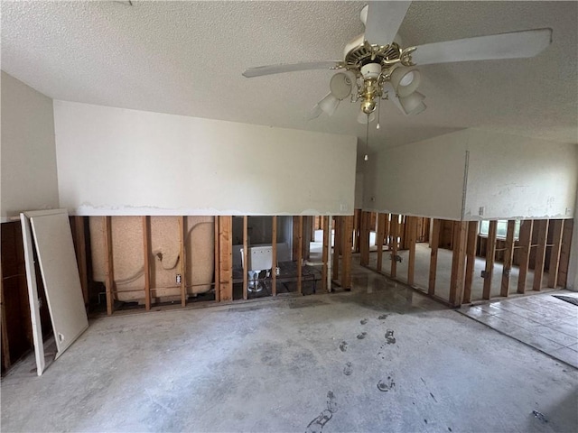 1811 Birchwood, Beebe, AR 72012 - spare room with a ceiling fan and a textured ceiling