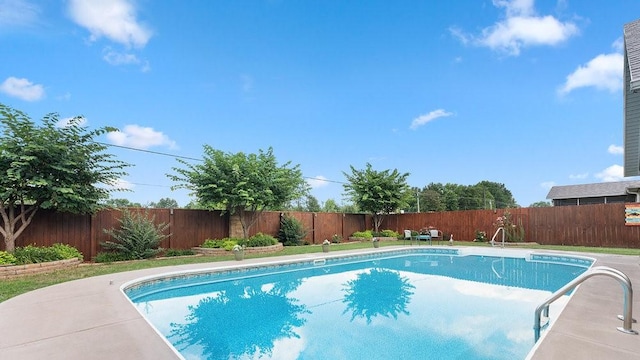 3809 N 2nd Pl, Rogers, AR 72756 - view of swimming pool with a fenced backyard