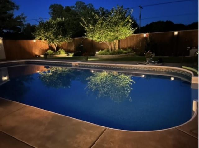 3809 N 2nd Pl, Rogers, AR 72756 - view of swimming pool featuring a fenced backyard