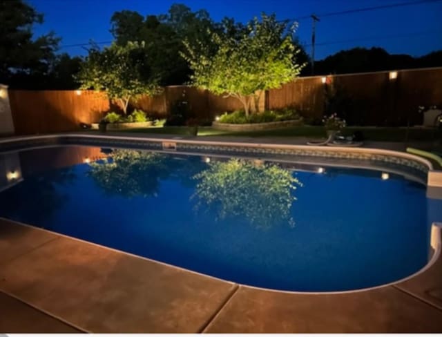 3809 N 2nd Pl, Rogers, AR 72756 - view of swimming pool featuring a fenced backyard