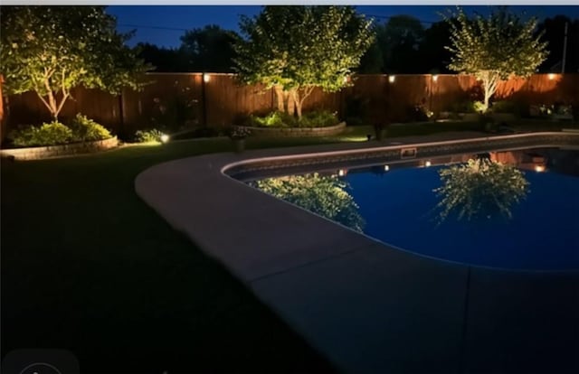 3809 N 2nd Pl, Rogers, AR 72756 - view of swimming pool featuring a fenced backyard