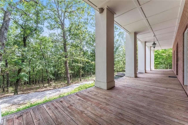 14074 Old Mill Rd, Elkins, AR 72727 - view of deck