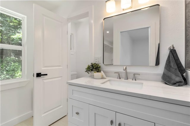 22556 E War Eagle Rd, Springdale, AR 72764 - bathroom with vanity and healthy amount of natural light