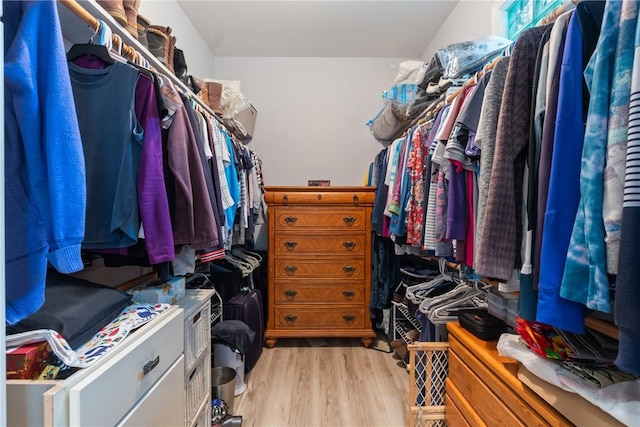 393 Timberlake Ln, Eureka Springs, AR 72631 - walk in closet featuring light wood-style floors