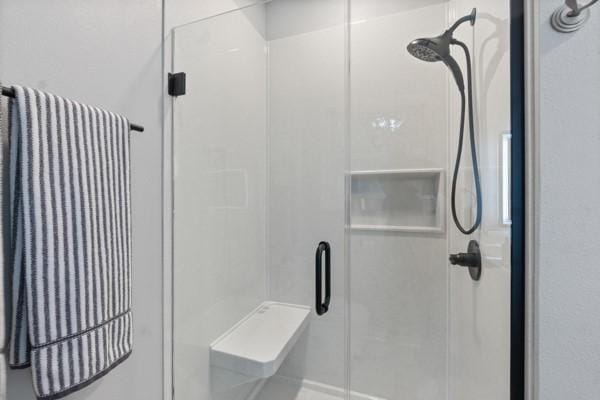 393 Timberlake Ln, Eureka Springs, AR 72631 - bathroom with a stall shower