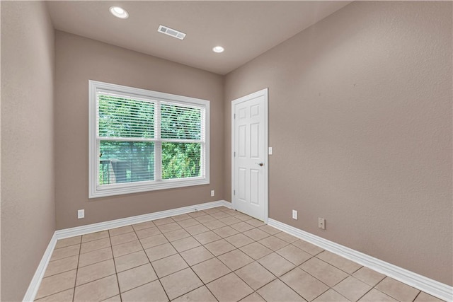 141 Hawn Ave, Huntsville, AR 72738 - unfurnished room featuring light tile patterned floors and recessed lighting