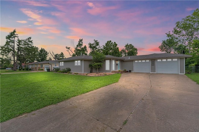 1603 W Poplar St, Rogers, AR 72758 - single story home featuring driveway, an attached garage, and a front yard