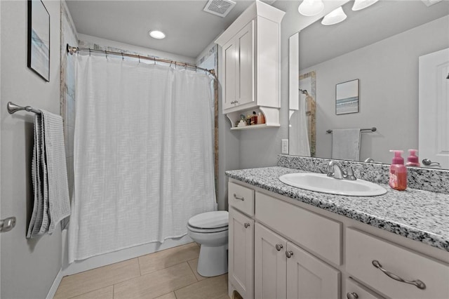 801 Bellmara Cir, Cave Springs, AR 72718 - bathroom with vanity, shower / bathtub combination with curtain, and tile patterned flooring