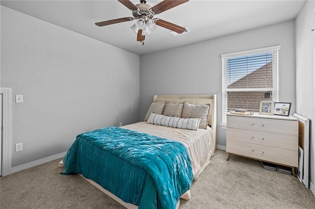 801 Bellmara Cir, Cave Springs, AR 72718 - bedroom featuring carpet flooring and a ceiling fan