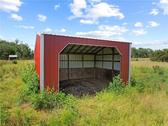 617 County Road 736, Berryville, AR 72616 - view of pole building with a carport