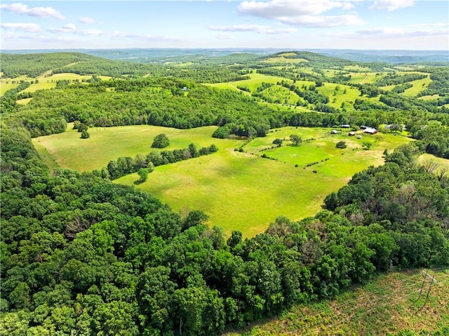 617 County Road 736, Berryville, AR 72616 - aerial view of a heavily wooded area