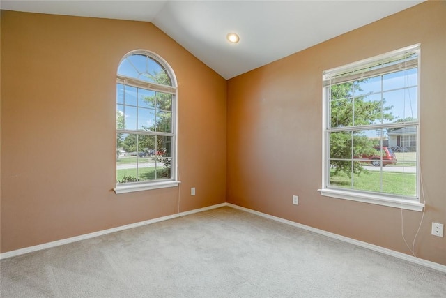 2523 Meadow Lake St, Springdale, AR 72764 - carpeted empty room featuring healthy amount of natural light and lofted ceiling