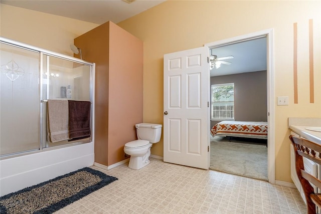 2523 Meadow Lake St, Springdale, AR 72764 - ensuite bathroom with shower / bath combination with glass door and vanity