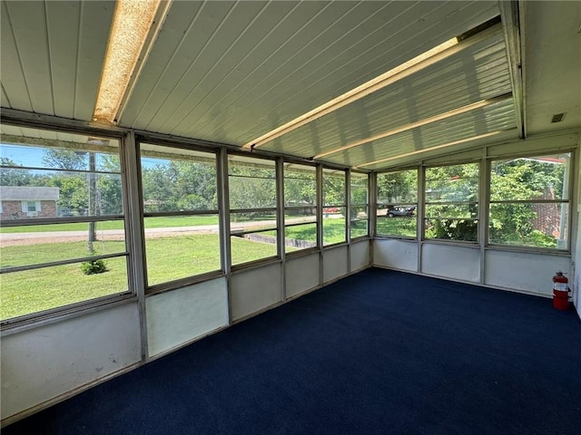 811 Overlook Dr, Mountain Home, AR 72653 - unfurnished sunroom featuring plenty of natural light