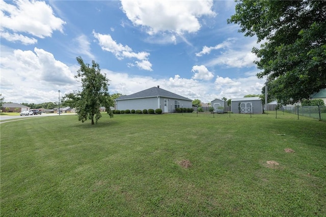374 Meszaros Ct, Pea Ridge, AR 72751 - view of yard with a storage unit