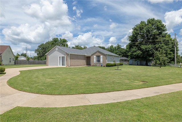 374 Meszaros Ct, Pea Ridge, AR 72751 - view of front of home featuring brick siding and driveway
