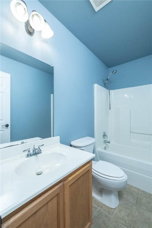 374 Meszaros Ct, Pea Ridge, AR 72751 - full bathroom featuring vanity, bathing tub / shower combination, and tile patterned floors