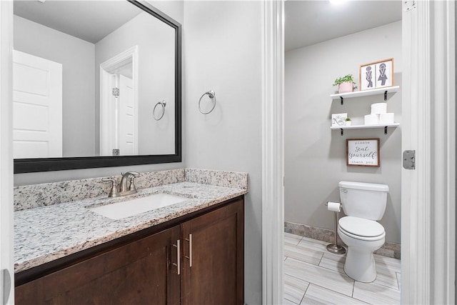 1001 Kimball Ln, Pea Ridge, AR 72751 - bathroom featuring vanity and toilet