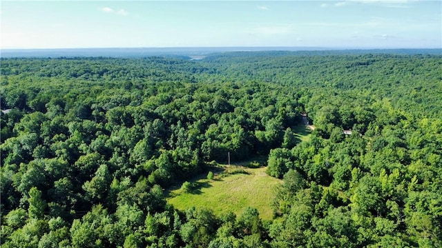8500 Rock Creek Rd, Mulberry, AR 72947 - aerial view of property and surrounding area with a forest