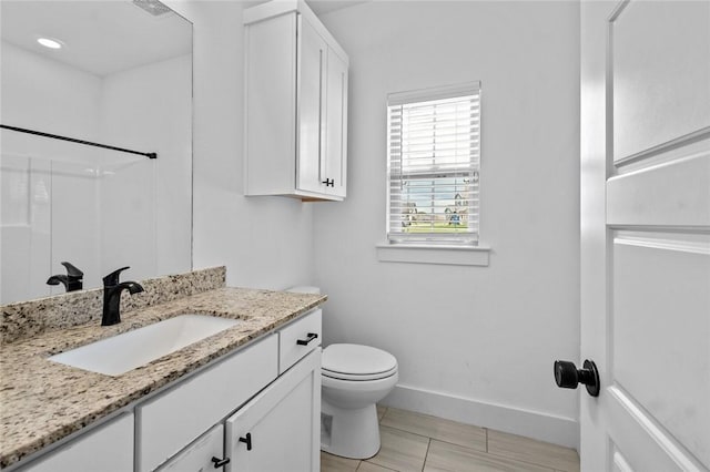 108 Dobson St, Pea Ridge, AR 72751 - bathroom with vanity and a shower