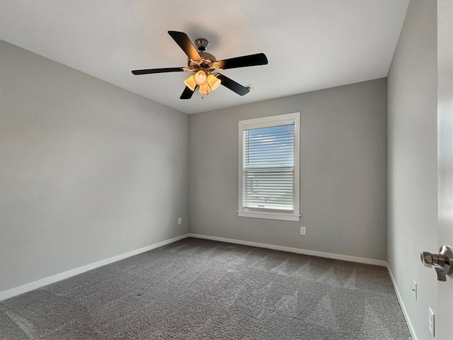 217 Idaho Ave, Farmington, AR 72730 - carpeted spare room with baseboards and a ceiling fan