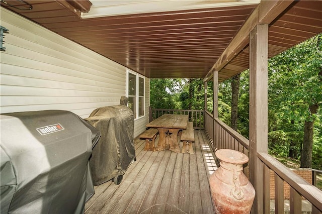 161 Hillcrest Rd, Eureka Springs, AR 72631 - deck with grilling area