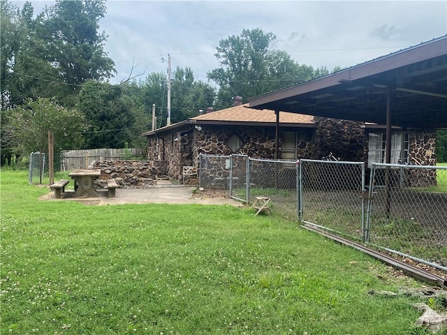 3218 Mulberry Wire Rd, Mulberry, AR 72947 - view of yard