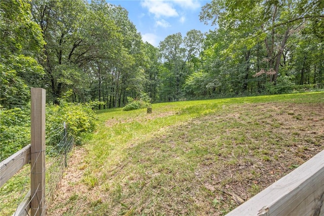 16590 Roughton Ln, Pea Ridge, AR 72751 - view of yard featuring a wooded view