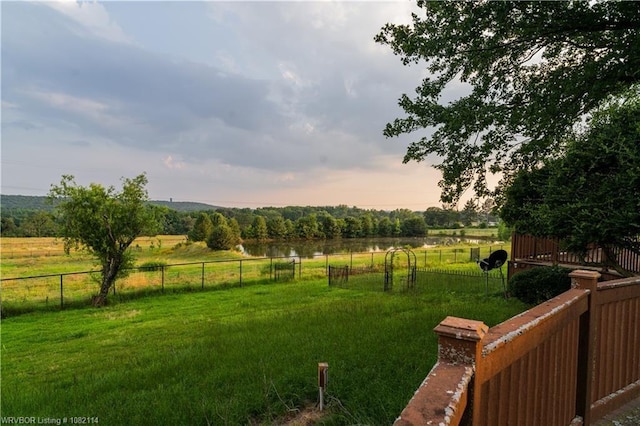 3655 Beach Way, Van Buren, AR 72956 - view of yard with a view of countryside