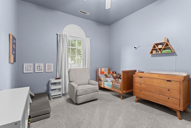 1409 S Breckenridge Loop, Rogers, AR 72756 - carpeted bedroom featuring ceiling fan