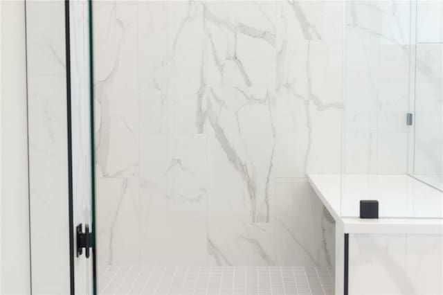 8607 W Feathered Nest Run, Bentonville, AR 72713 - full bath featuring a marble finish shower