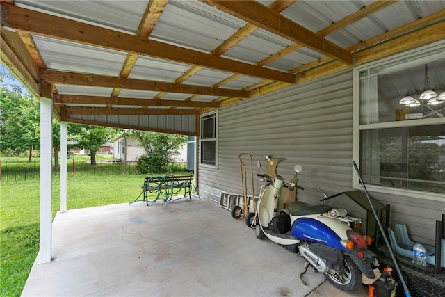 2302 12th Pl, Rogers, AR 72758 - view of patio / terrace with a carport