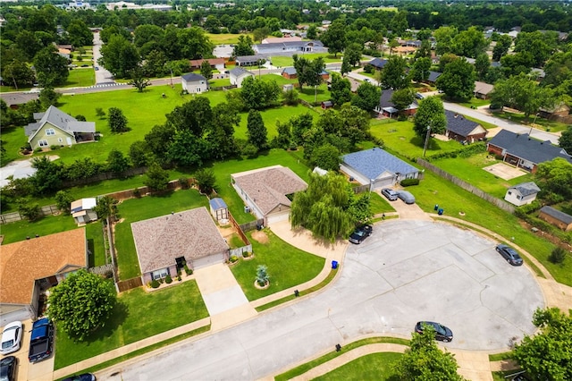 2302 12th Pl, Rogers, AR 72758 - aerial perspective of suburban area