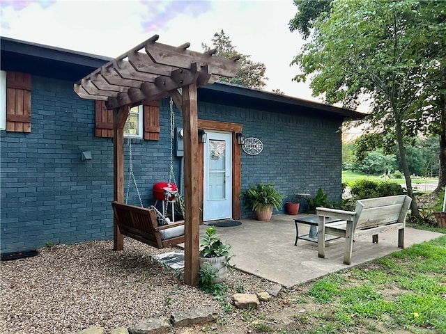 3383 Sr 164 E, Dover, AR 72837 - view of outdoor structure with a pergola