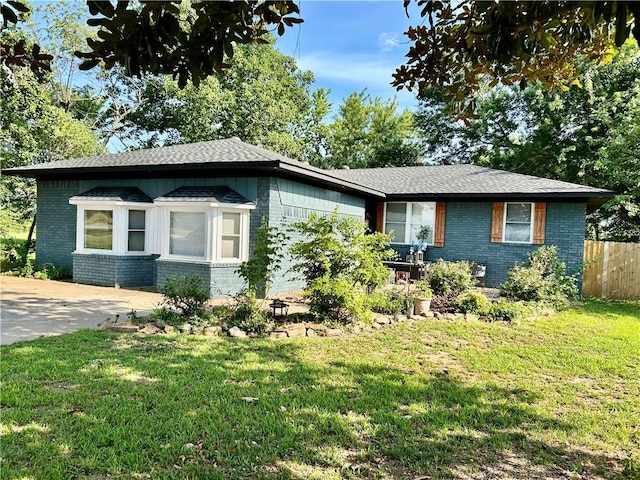 3383 Sr 164 E, Dover, AR 72837 - view of front facade featuring brick siding and a shingled roof