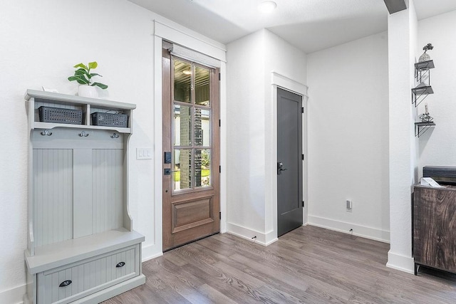 103 NW Ozark Way, Bentonville, AR 72712 - mudroom featuring wood finished floors