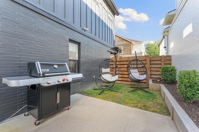 103 NW Ozark Way, Bentonville, AR 72712 - view of patio / terrace featuring grilling area